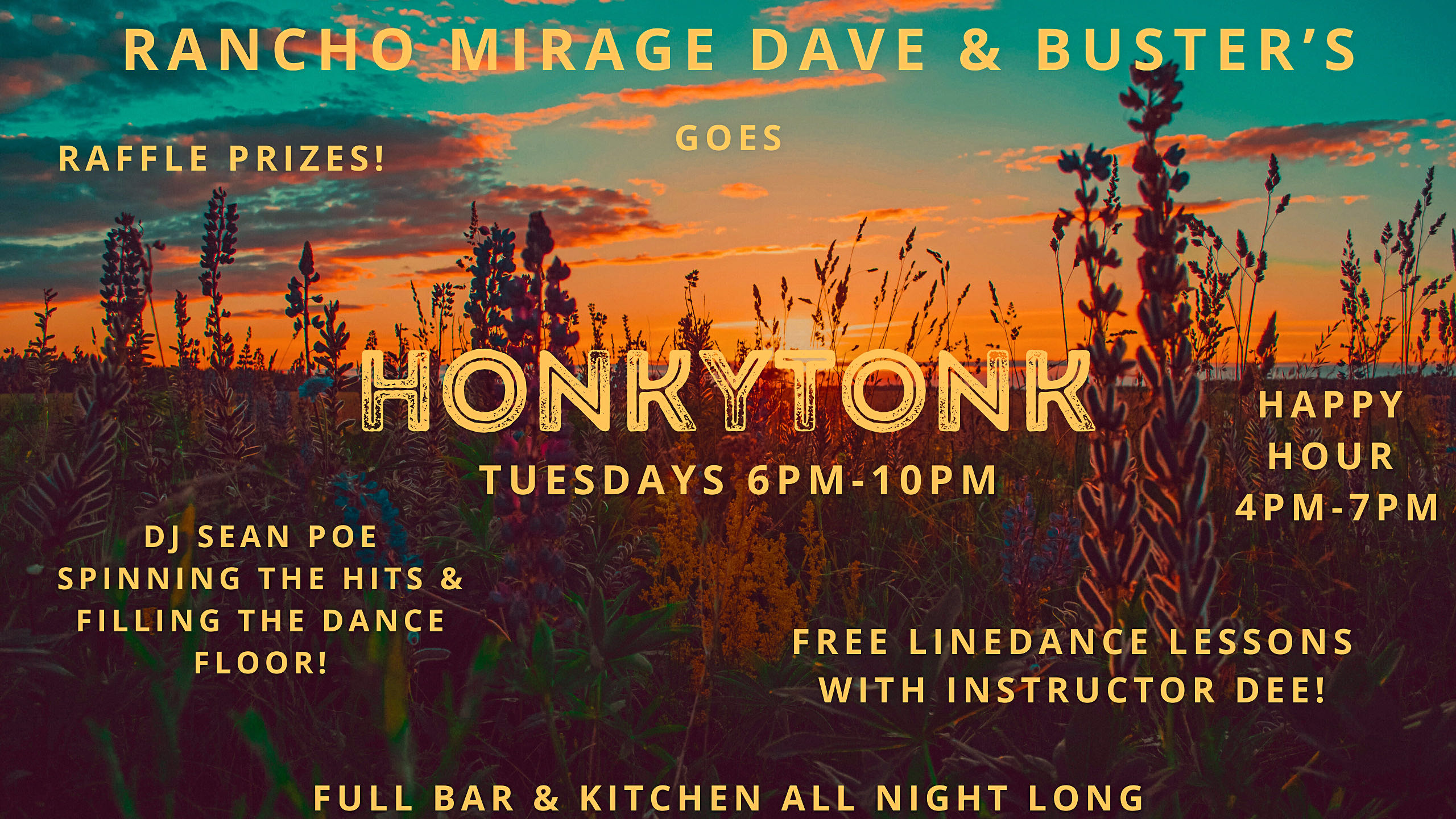 Dave & Buster’s (goes honkytonk)